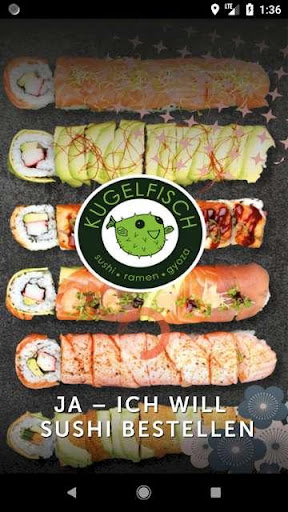Android application Kugelfisch Sushi Blitz screenshort
