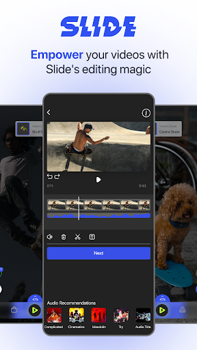 Slide: skate&clipshot Screen 3