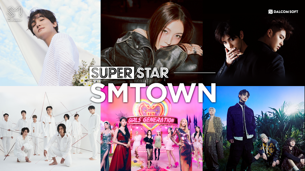 SUPERSTAR SMTOWN 3.4.10 APK + Мод (Unlimited money) за Android