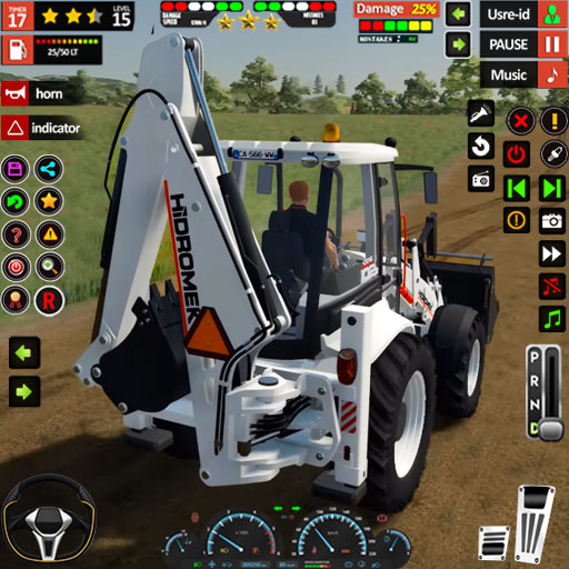 Real City JCB Construction 3D  Icon