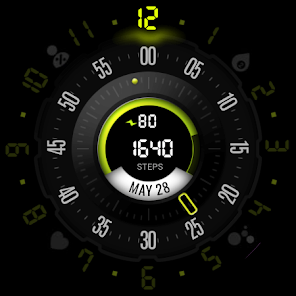 Captura 21 UsA Round Watch Face - USA120 android