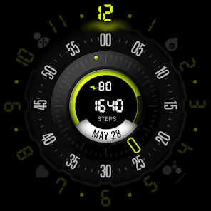 Captura de Pantalla 21 UsA Round Watch Face - USA120 android