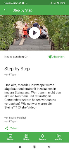 Ockenheim App Screen 3