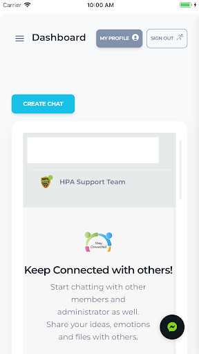 HPA Tracking Screen 3