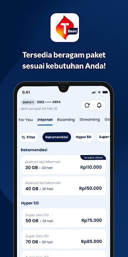 MyTelkomsel Basic screenshot 1