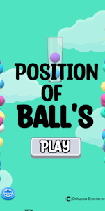 Position of Ball's
