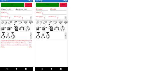 Hydraulic systems Energy Loss Screen 3