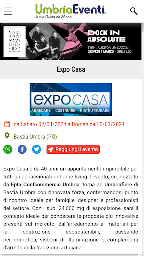 Umbria Eventi Screen 2