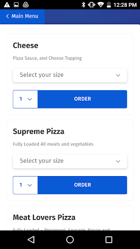 Stefanos Pizza Express Screen 3