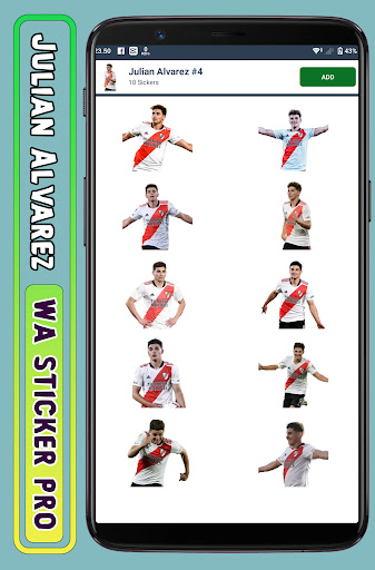 Julian Alvarez - WA Sticker Screen 3