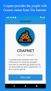 Crapnet - The Greatest memes o 1.0 APK + Mod (Free purchase) for Android