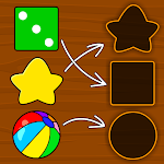 Cover Image of डाउनलोड Shapes & Colors Games for Kids  APK