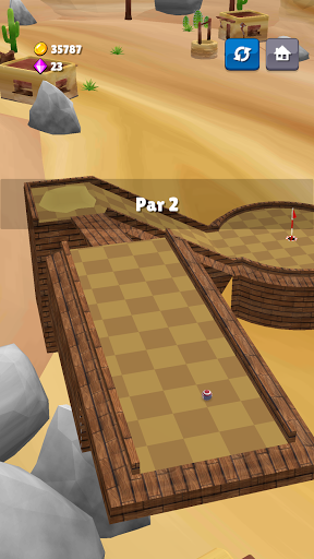 Screenshot of Mini Golf Game - Putt Putt 3D