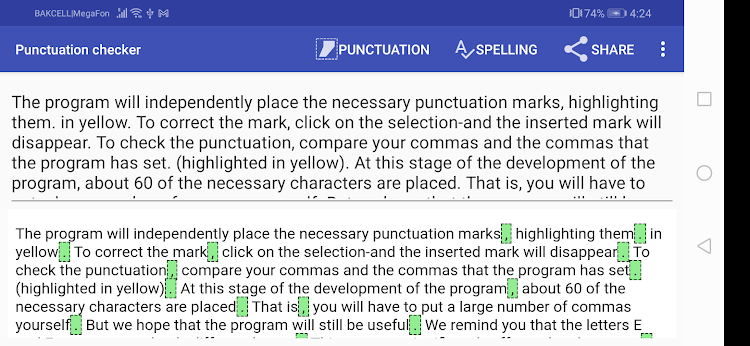 Grammar checker and corrector - 3.1 - (Android)