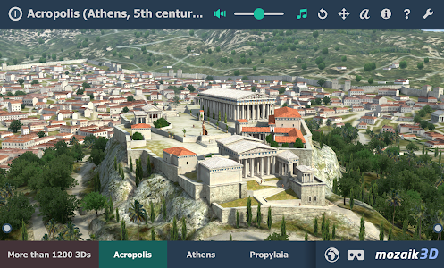 Acropolis educational 3D scene Unknown