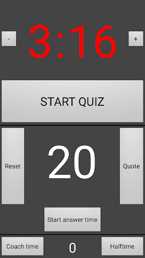 Quiz timer Screen 2