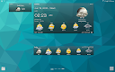 screenshot of Weather & Clock Widget