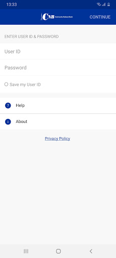 Android application CNBBanker Mobile screenshort