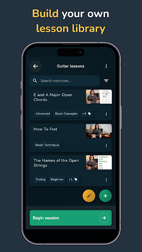 Museli: Music Practice Partner Screen 2