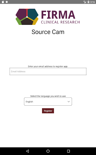 Firma Source Cam App Screen 3