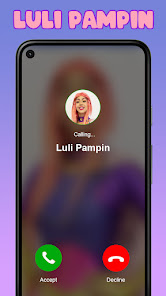 Captura 4 Luli Pampin Fake Video Call android