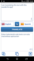 screenshot of Language Translator