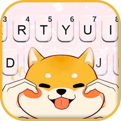 Chubby Puppy Tongue Keyboard T  Icon