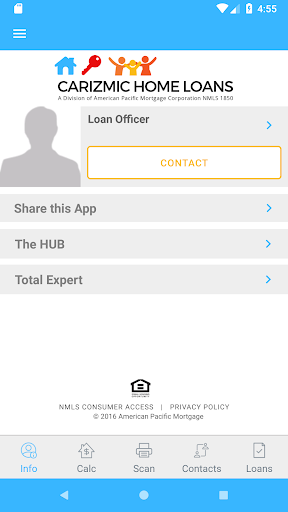 Carizmic Home Loans Screen 2