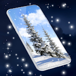 Cover Image of Télécharger Winter Forest Snow Wallpapers  APK