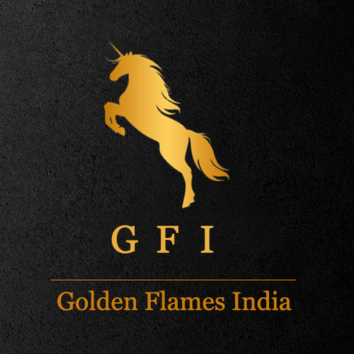 GFI (Golden Flames India) logo