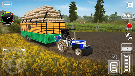 Captura de Pantalla 4 juegos de tractores granjeros android