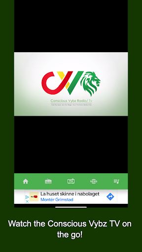 Conscious Vybz Radio & TV Screen 3