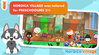 Game screenshot Nordica Village: Kids Games 2+ hack