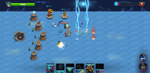 Android application Monster Wars - Castle Defense screenshort