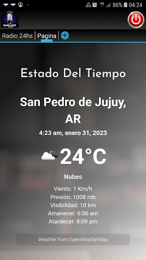 Radio Jujuy 104.5 Screen 3
