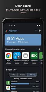 AppDash: Uygulama Yöneticisi ve Yedekleme MOD APK (Pro Kilitsiz) 1