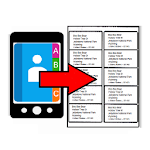 Phone Address-Book to Labels Apk