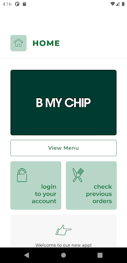 Android application B My Chip B74 screenshort