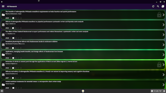 Unknown app Screenshot