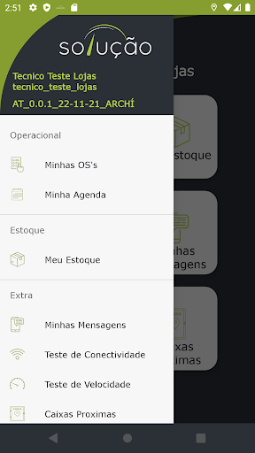 Solução Network Telco Técnico Screen 3