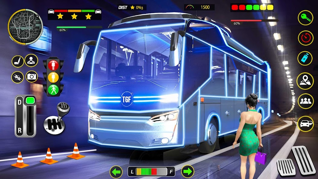Driver ekstrim jalan raya Bus 10.3 APK + Mod (Unlimited money) untuk android