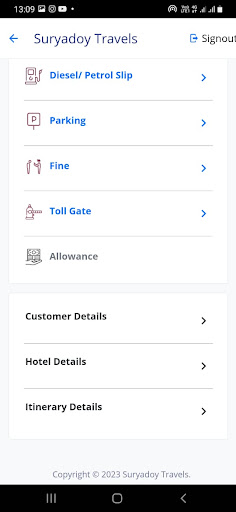 Suryadoy Travels Screen 3