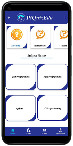 PiQuizEdu Screen 2
