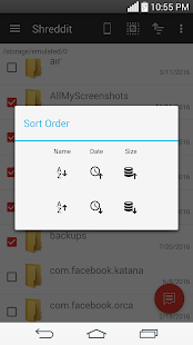 Shreddit - Data Eraser Screenshot