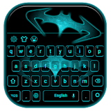 Neon bat keyboard icon