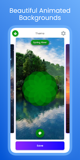 Screenshot of Breathe to Relax: Affirmations