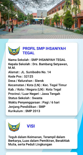 SMP IHSANIYAH TEGAL Screen 2