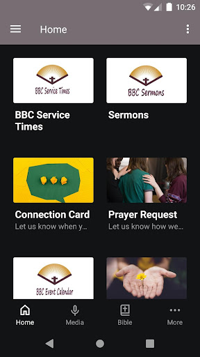 Android application Burkesville Baptist Church screenshort