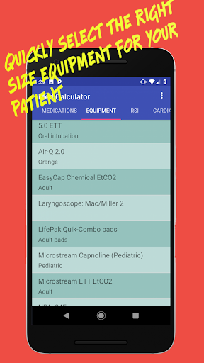 Medical Calculator Screen 3