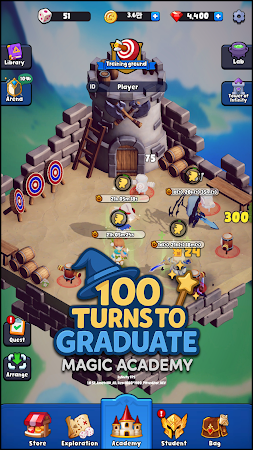 Game screenshot 100 Turns to Graduate RPG mod apk